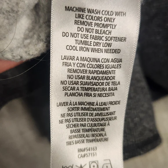 Calvin Performance Gray Sweatshirt - Picture 6 of 7